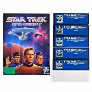 Star Trek 25th Anniversary IBM PC Big Box Game 1991‎ Interplay 5 Disk Complete